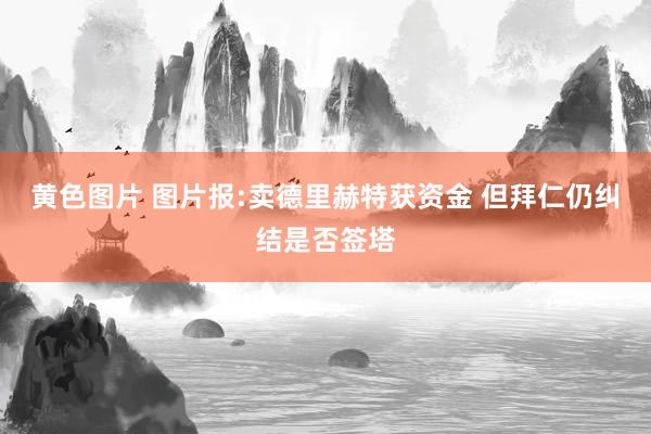 黄色图片 图片报:卖德里赫特获资金 但拜仁仍纠结是否签塔